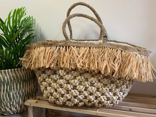 Straw Summer Basket