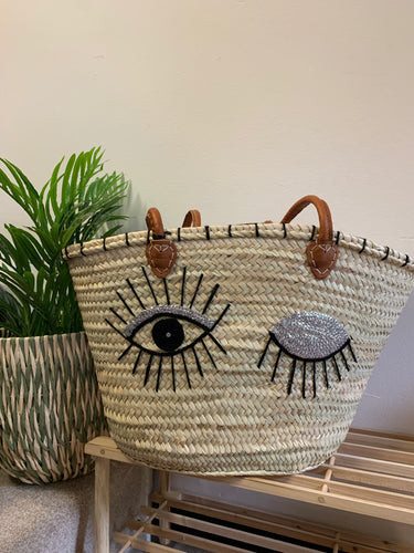 Glitter Eye Summer Basket