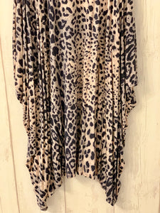 Leopard Print Vest Dress