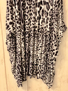 Leopard Print Vest Dress