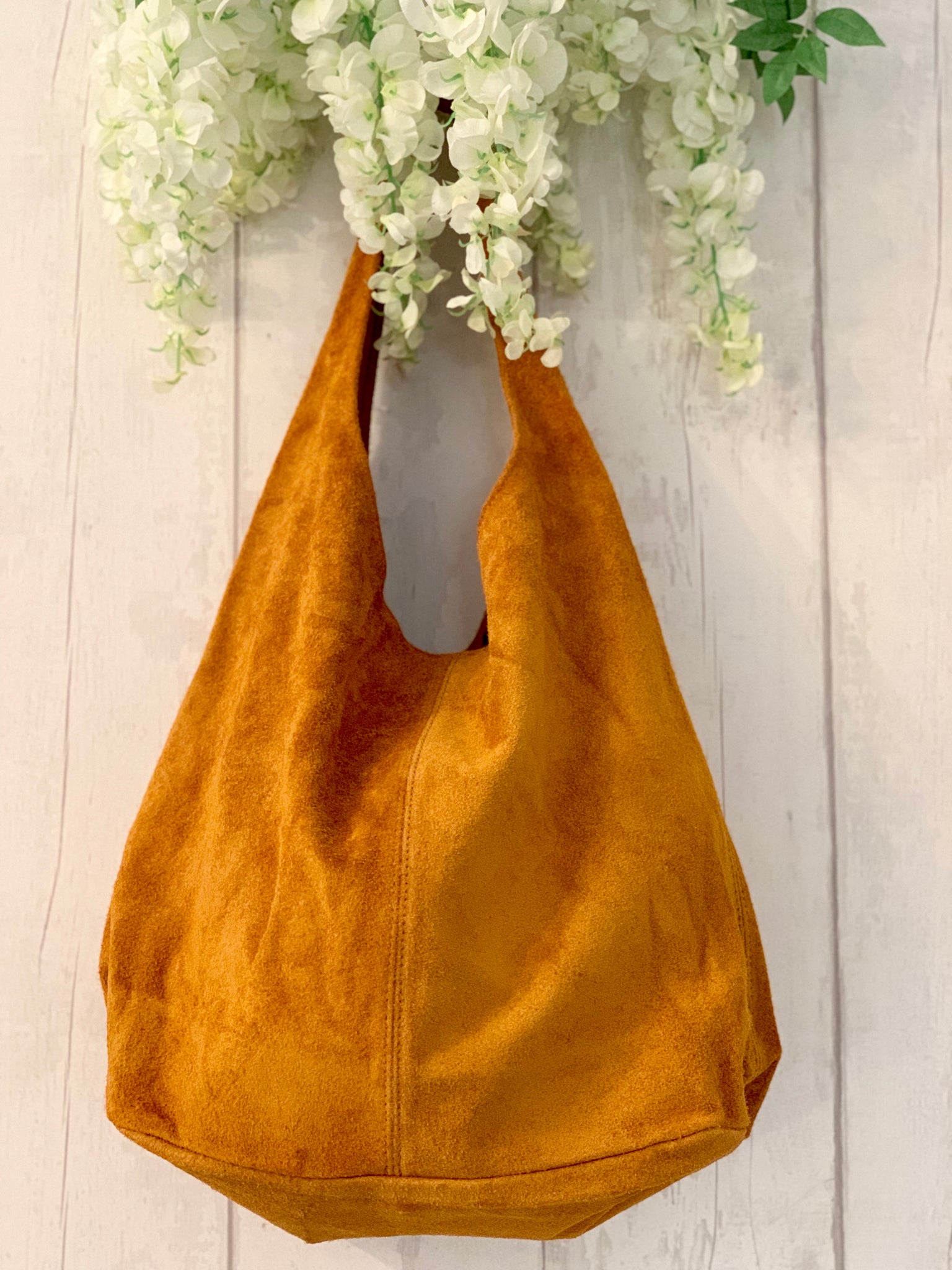 Suede Boho Bag